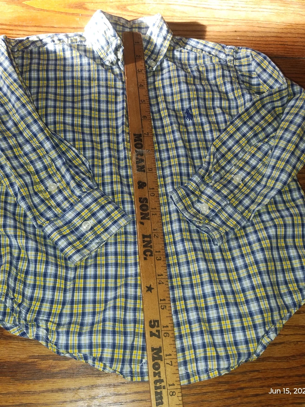Ralph Lauren Blue Label Size 4 Boys Shirt